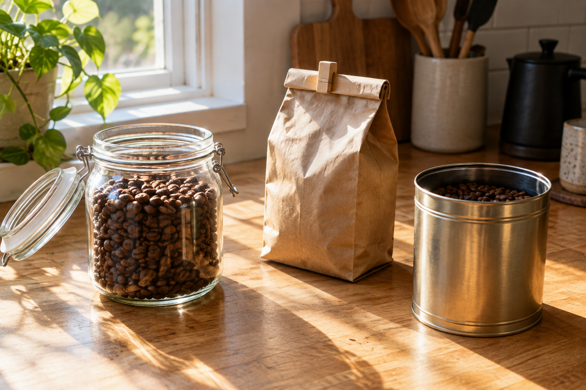 Kaffee falsch gelagert: Die 7 häufigsten Fehler