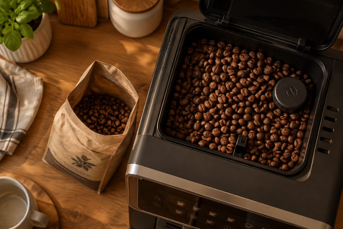 Welche Kaffeebohnen sind die besten für Vollautomaten?