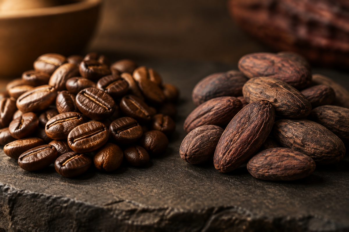 Warum schmeckt Kaffee nach Schokolade, obwohl keine drin ist?