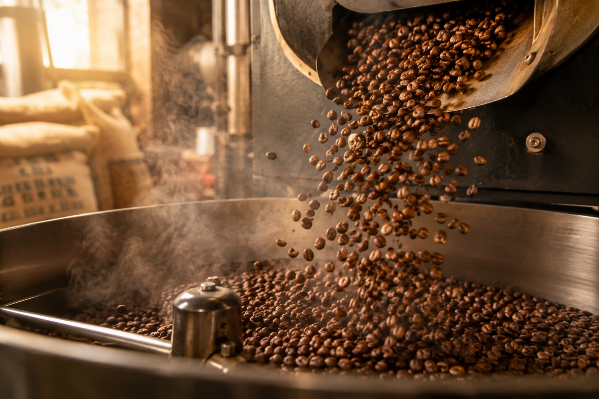 Warum kann Kaffee nach Karamell schmecken?