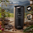 Sofiara Kaffee Geschenkbox personalisiert | 250 g, Thermobecher & Drip Bags