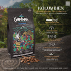 Ganze Bohnen für deinen Kaffee zu Hause. Für Filter, Siebträger oder Vollautomaten. Arhuaco Native Coffee | 500 g