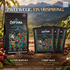 Sofiara Kaffee Geschenkbox personalisiert | 250 g, Thermobecher & Drip Bags