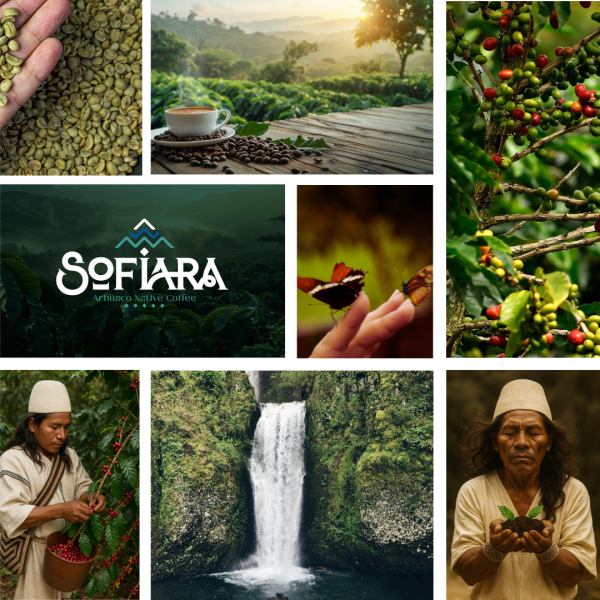 Sofiara Arhuaco Native Coffee – 500 g kolumbianische Kaffeebohnen aus einer einzigen Herkunft | Mittlere Röstung, Geschmack nach Schokolade, Karamell und Mandeln – Bild 6